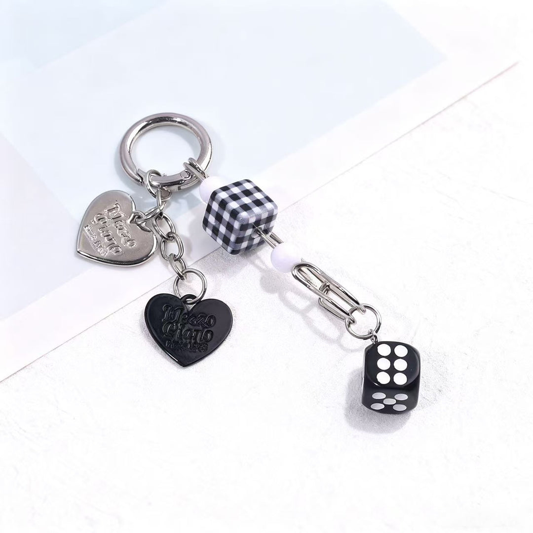 Playful Dice-Inspired Keychain Kalsten