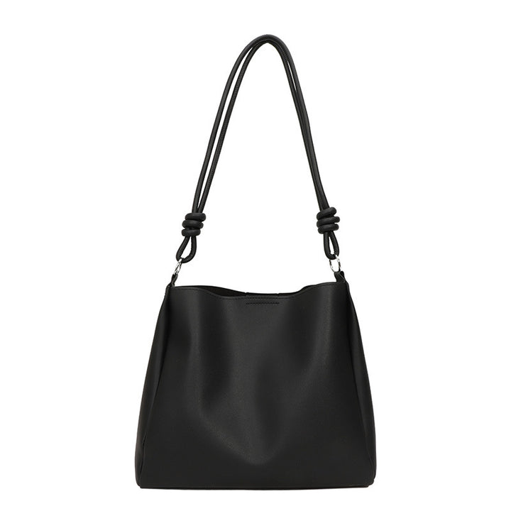 Minimalist Faux Leather Hobo Bag Kalsten
