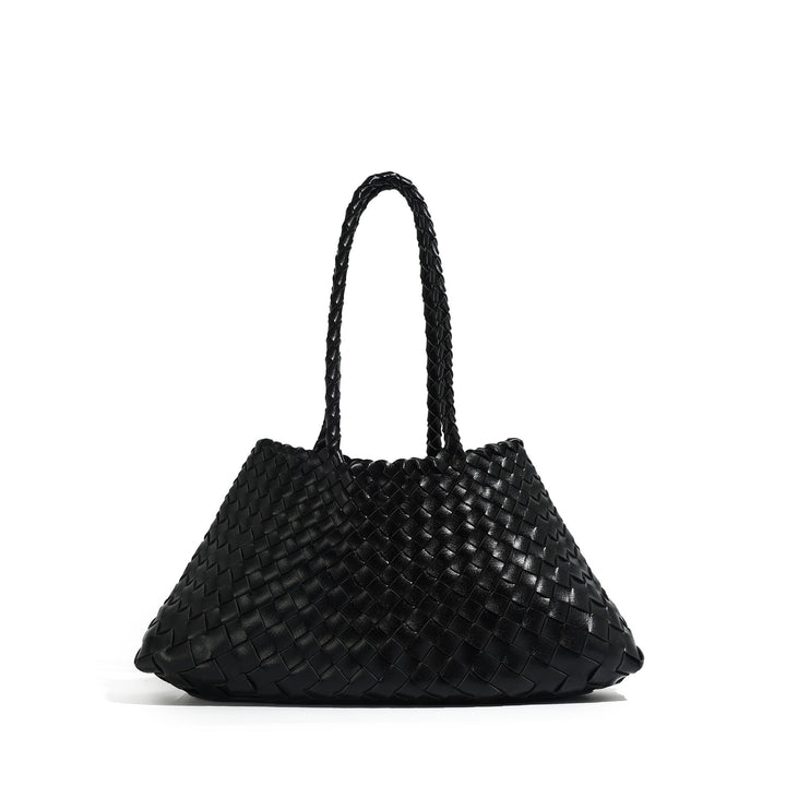 Handcrafted Woven Leather Tote Kalsten