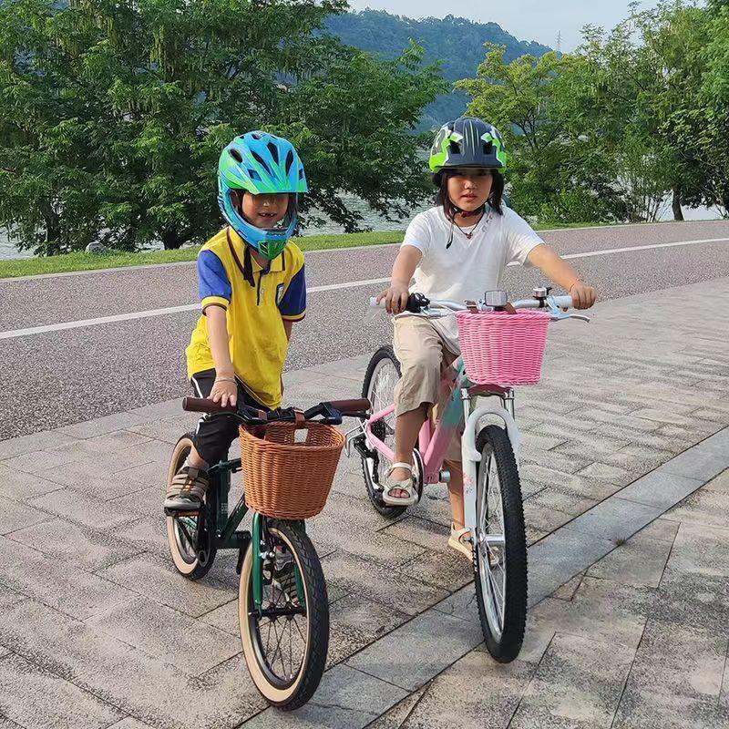 Handcrafted Woven Scooter Storage Basket Kalsten