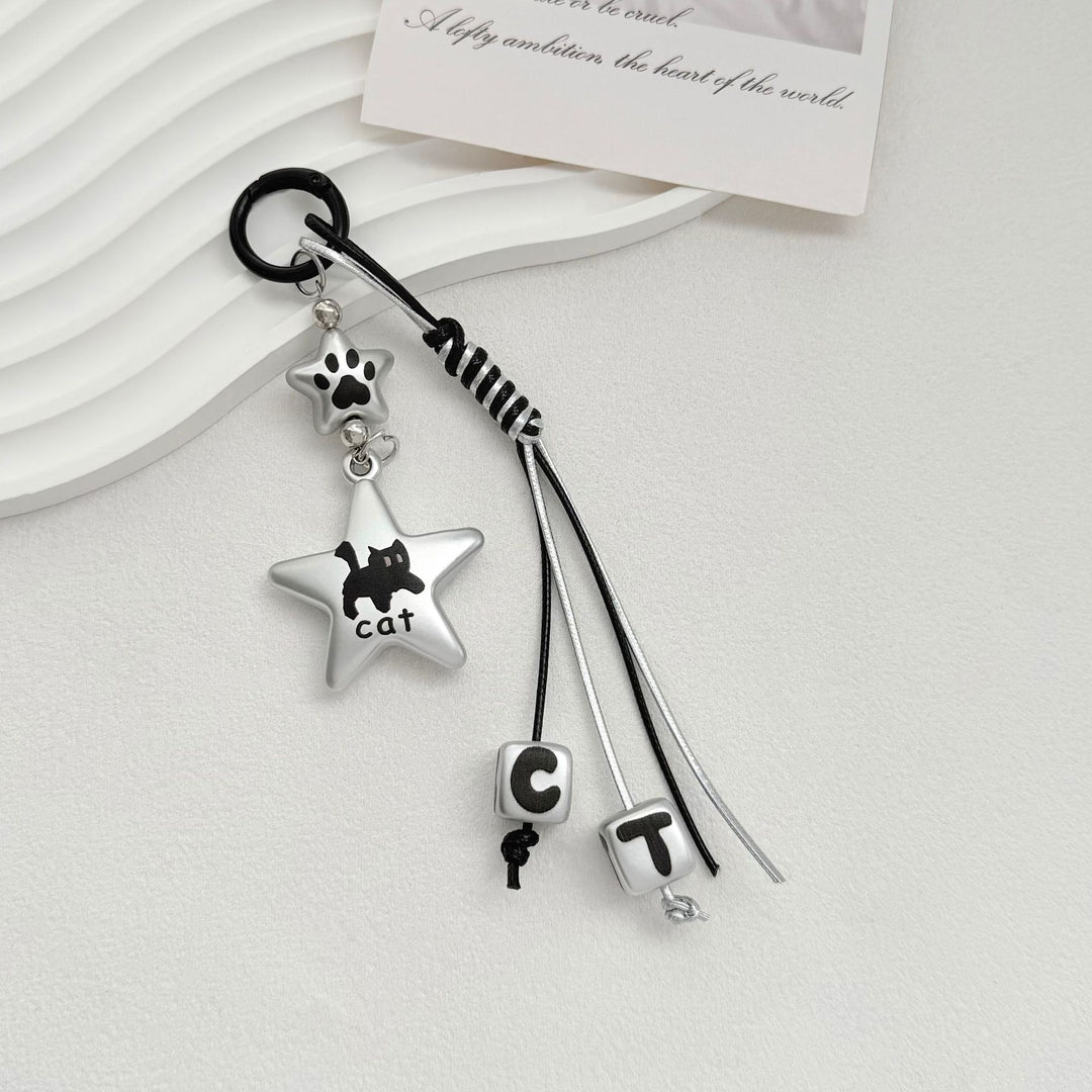 Cat-Themed Decorative Keychain Kalsten