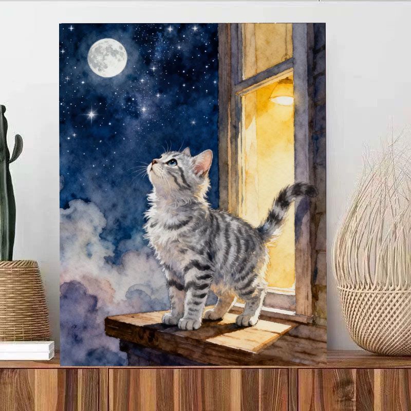Cat-Themed Wall Art Kalsten