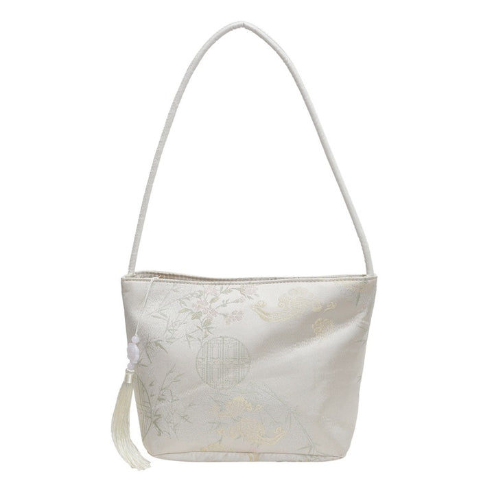 Elegant Satin Shoulder Bag