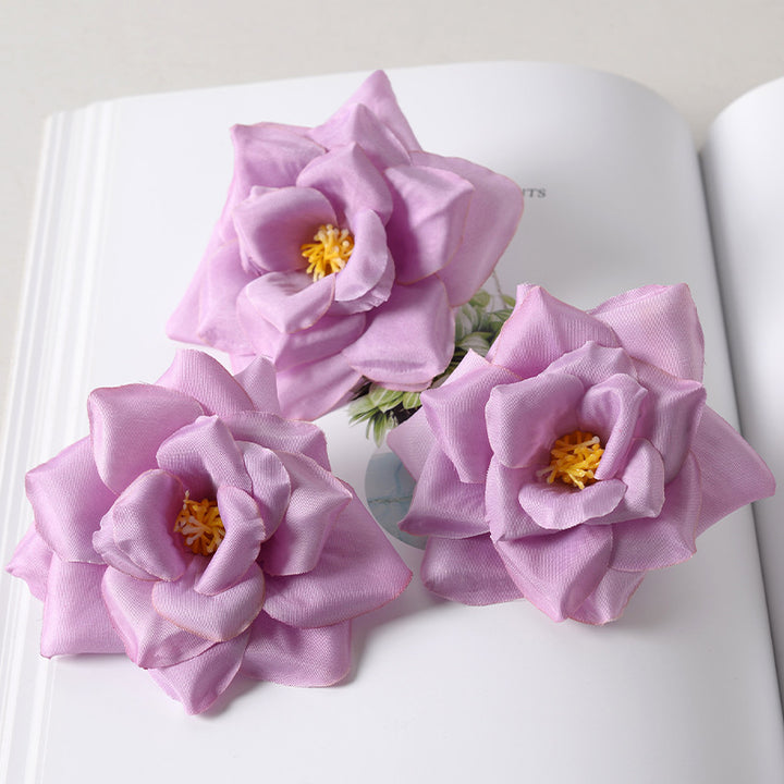 Elegant Fabric Flower Hair Clusters