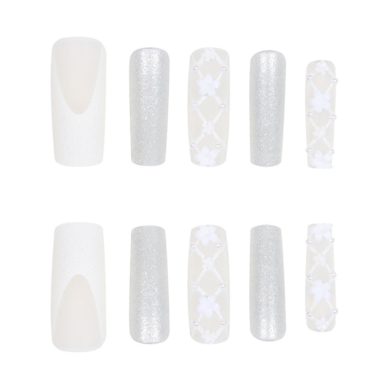 Elegant Decorative Nail Art Press-On Set Kalsten