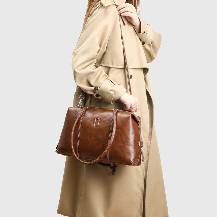 Chic Genuine Leather Handbag