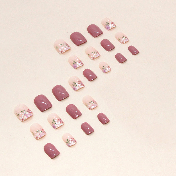 Elegant Floral Nail Art Enhancements Kalsten 1789915696