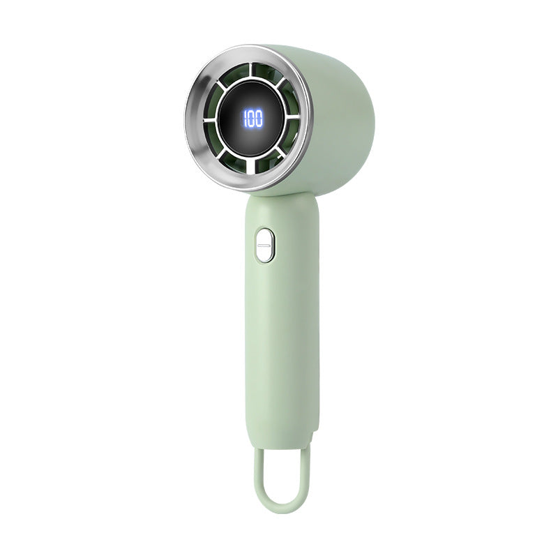 Ladies portable cooling fan with digital display Kalsten