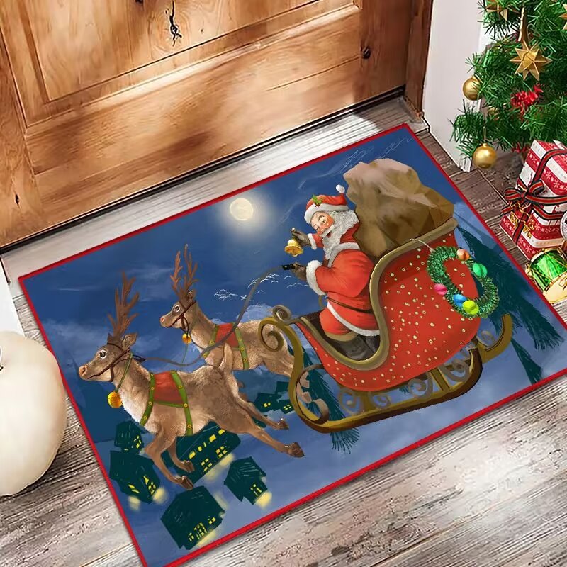 Festive Holiday Door Mat Kalsten