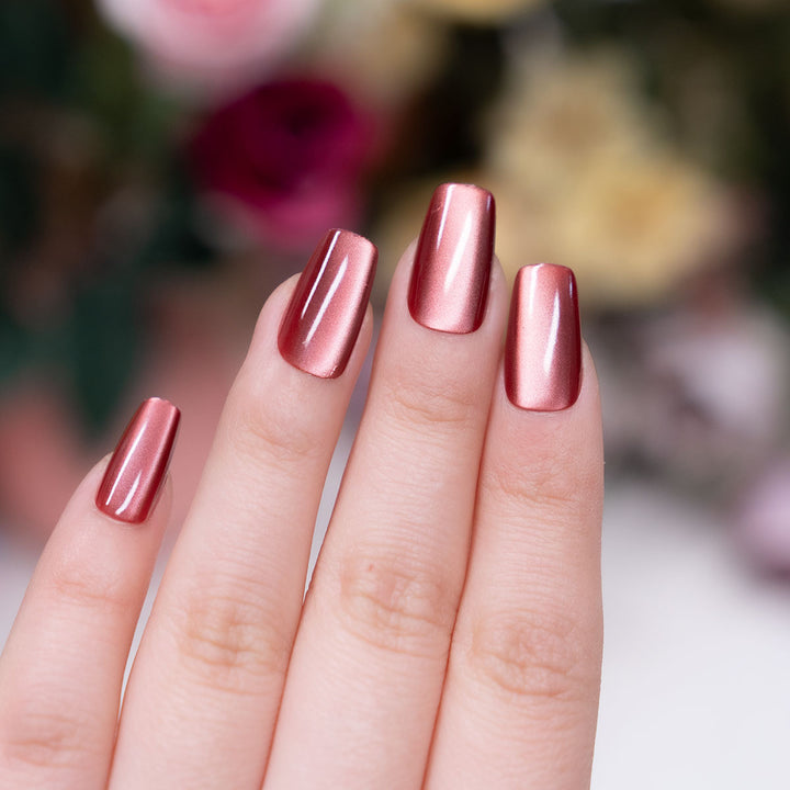 Glossy Press-On Nail Art  1791110921