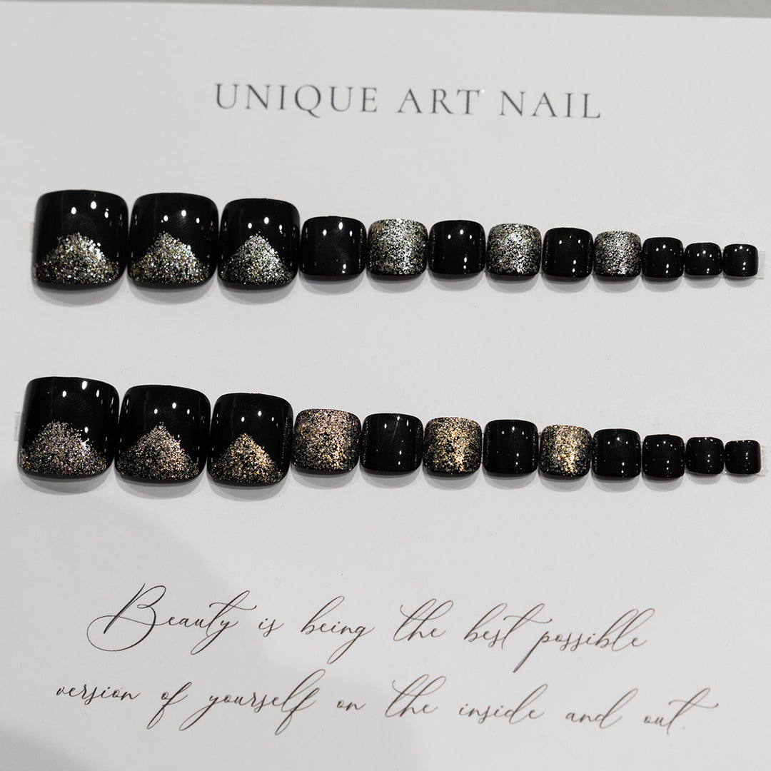 Elegant Pedicure Nail Art