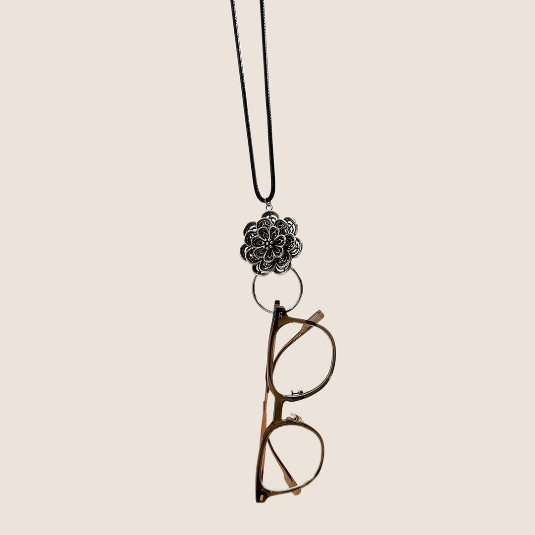 Floral Embellished Statement Necklace Kalsten