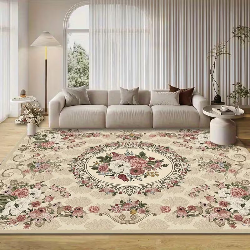 Elegant Floral Area Rug