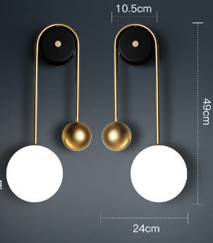 Modern Suspended Wall Lamp