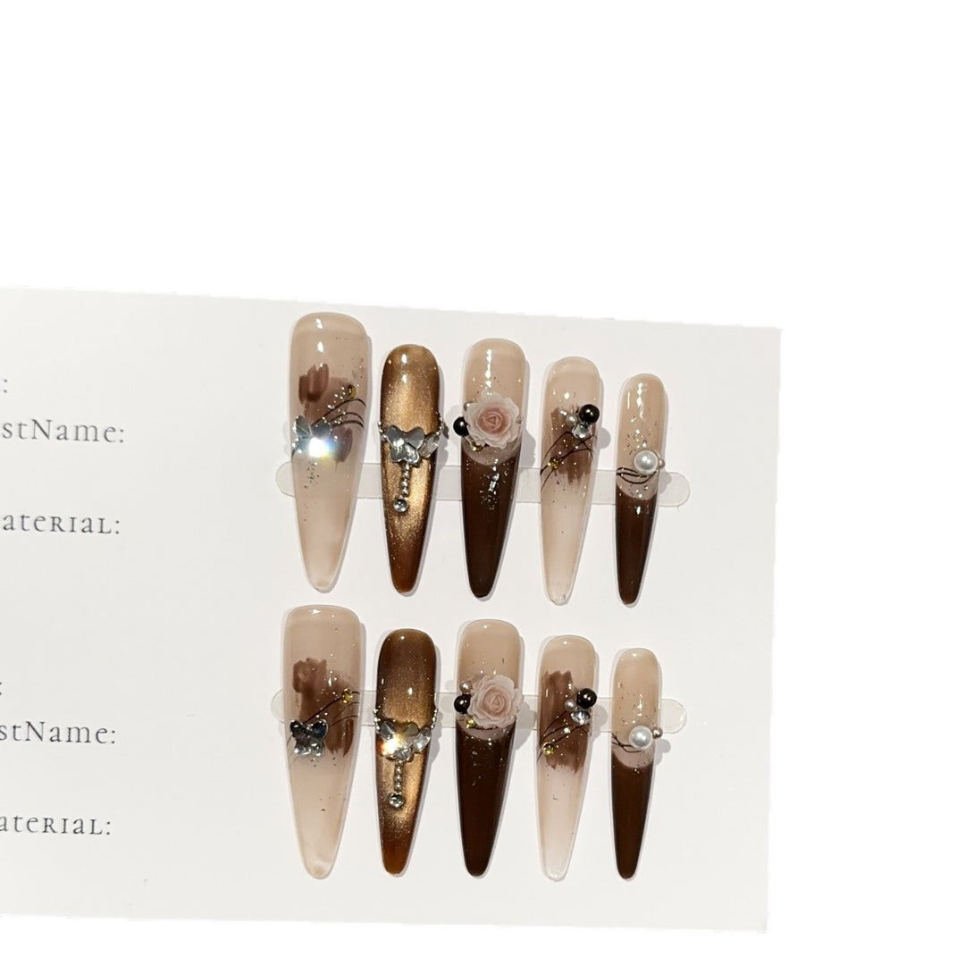 Custom Articulated Press-On Nails