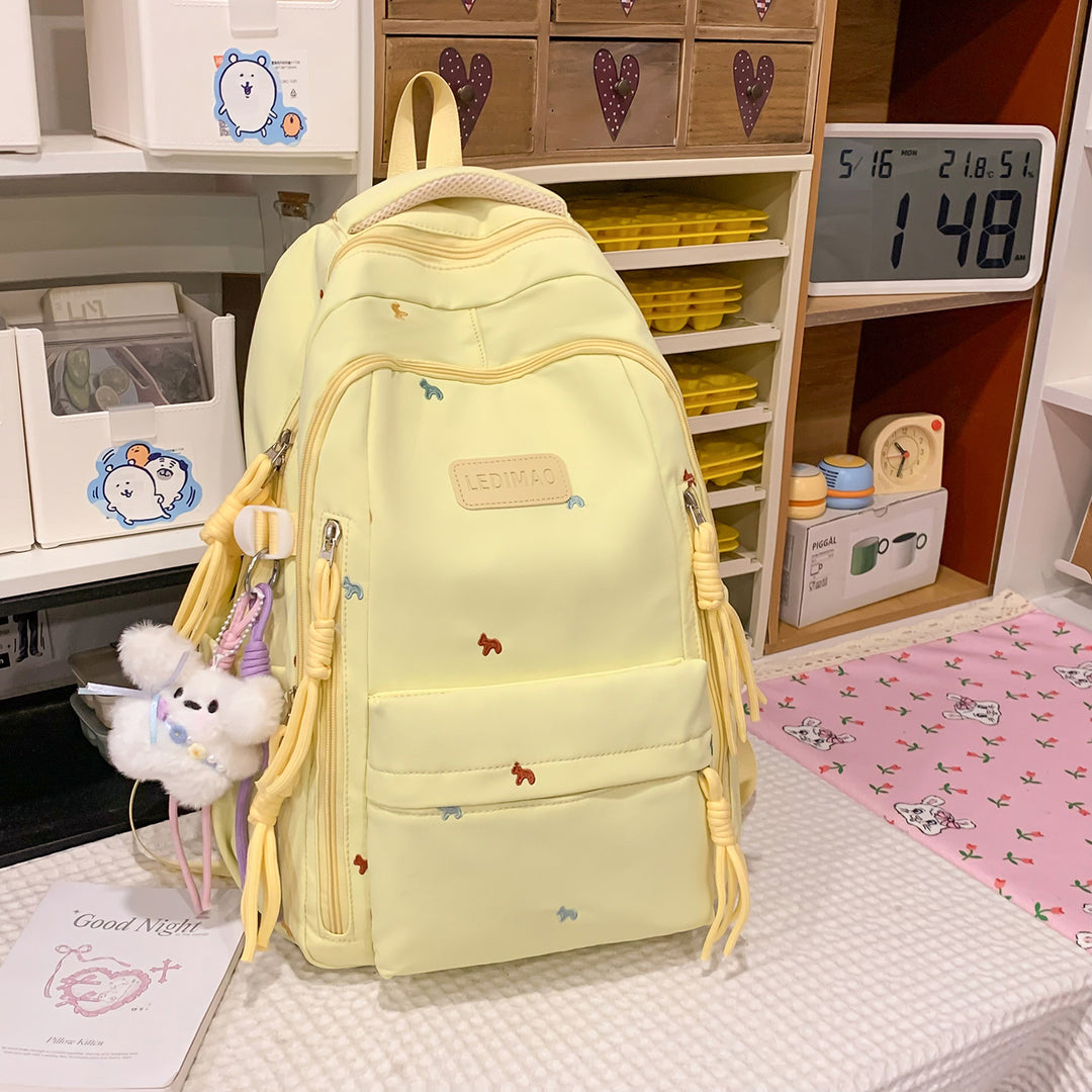 Cute Character-Embellished Backpack Kalsten 1791206030