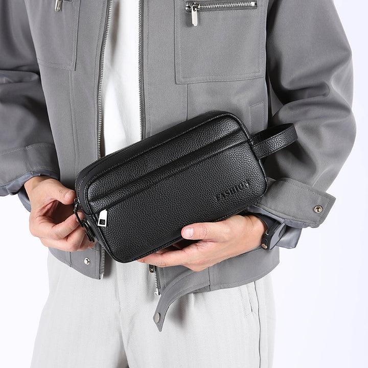 Premium Leather Toiletry Bag Kalsten