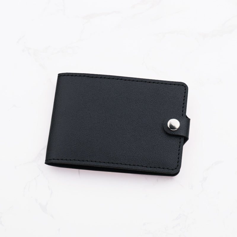 Compact Leather Card Wallet