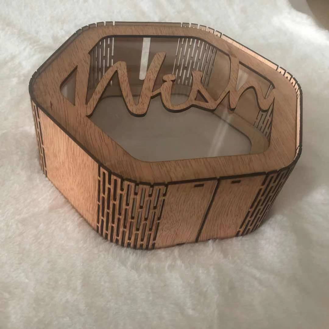 Decorative Hexagonal Wish Box