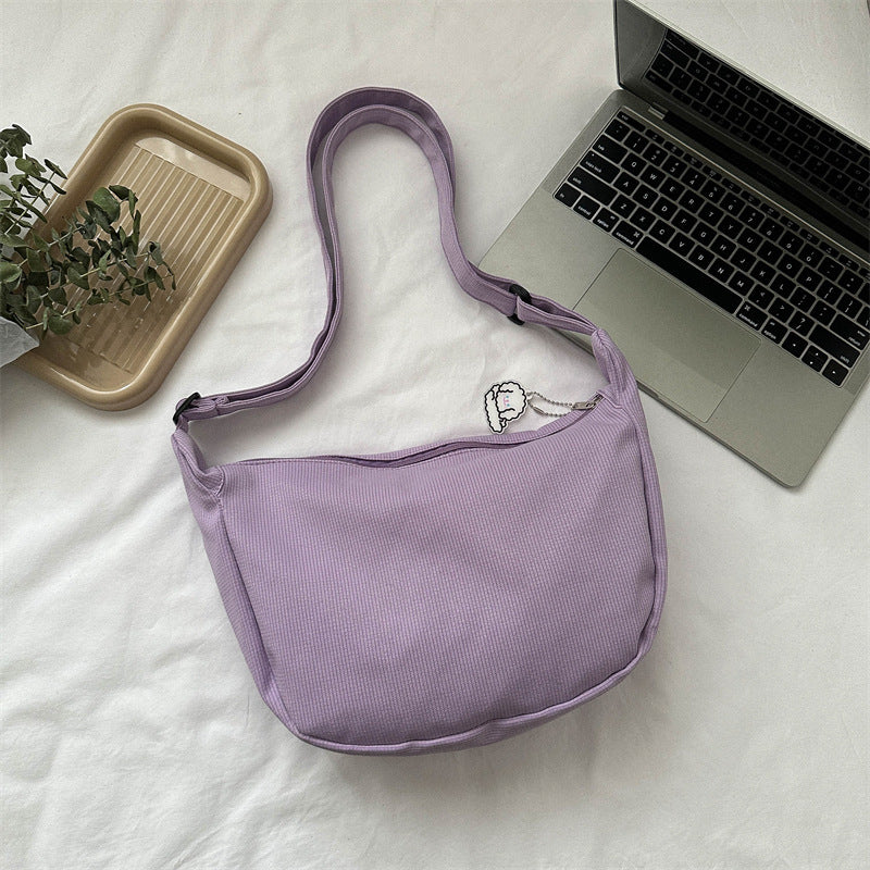 Casual Fabric Shoulder Bag