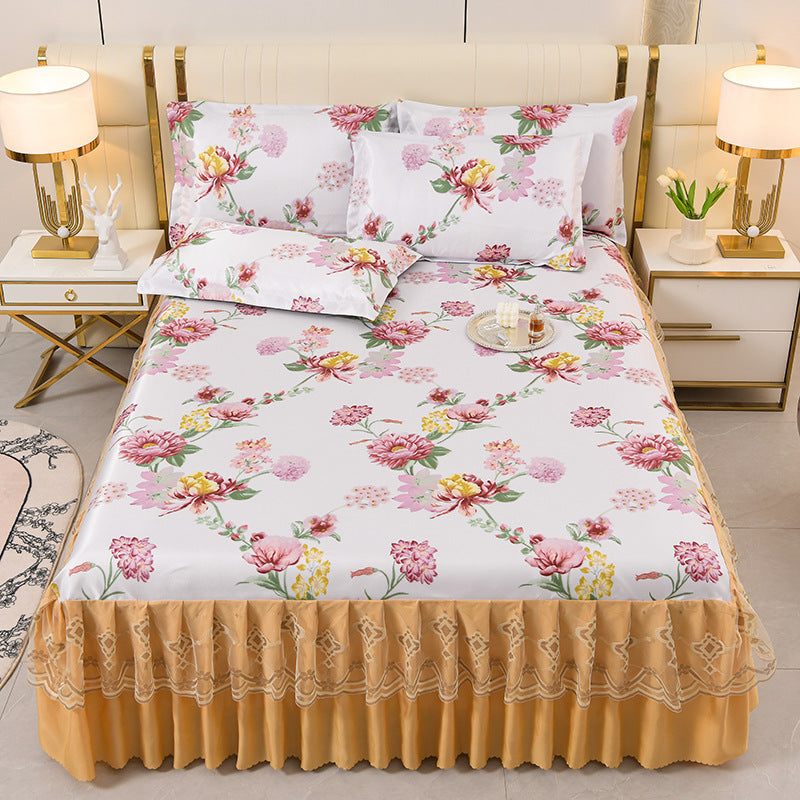 Ladies daybed cover with playful bear motif Kalsten