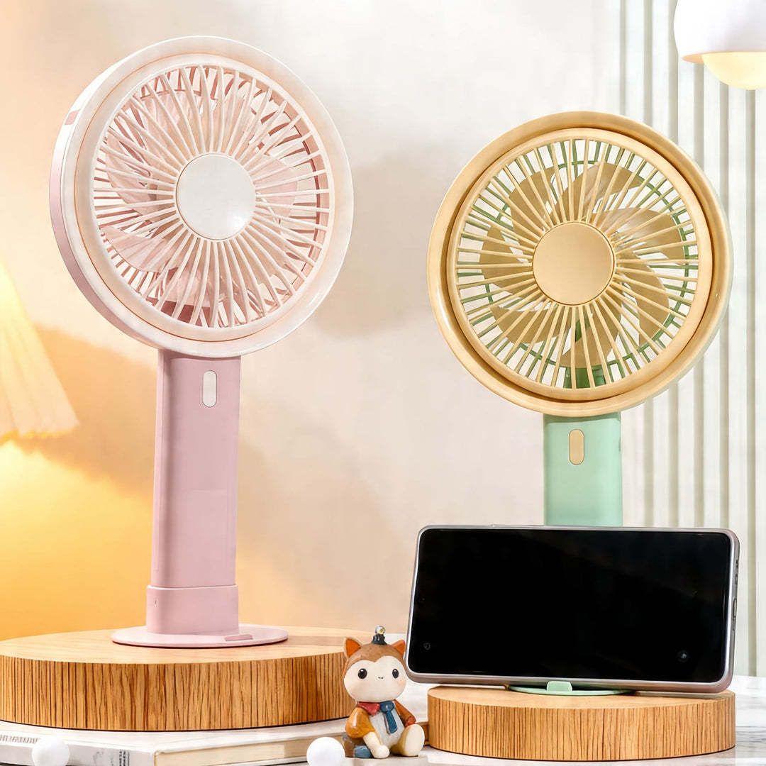 Portable USB Table Fan with Flexible Tilt Adjustment Kalsten