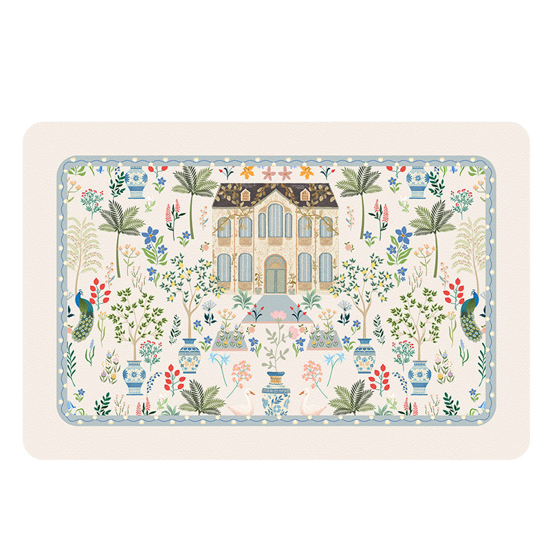 Artistic Decorative Kitchen Mat