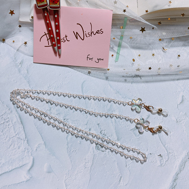 Pearl Glasses Holder Chain with Elegant Pendants Kalsten
