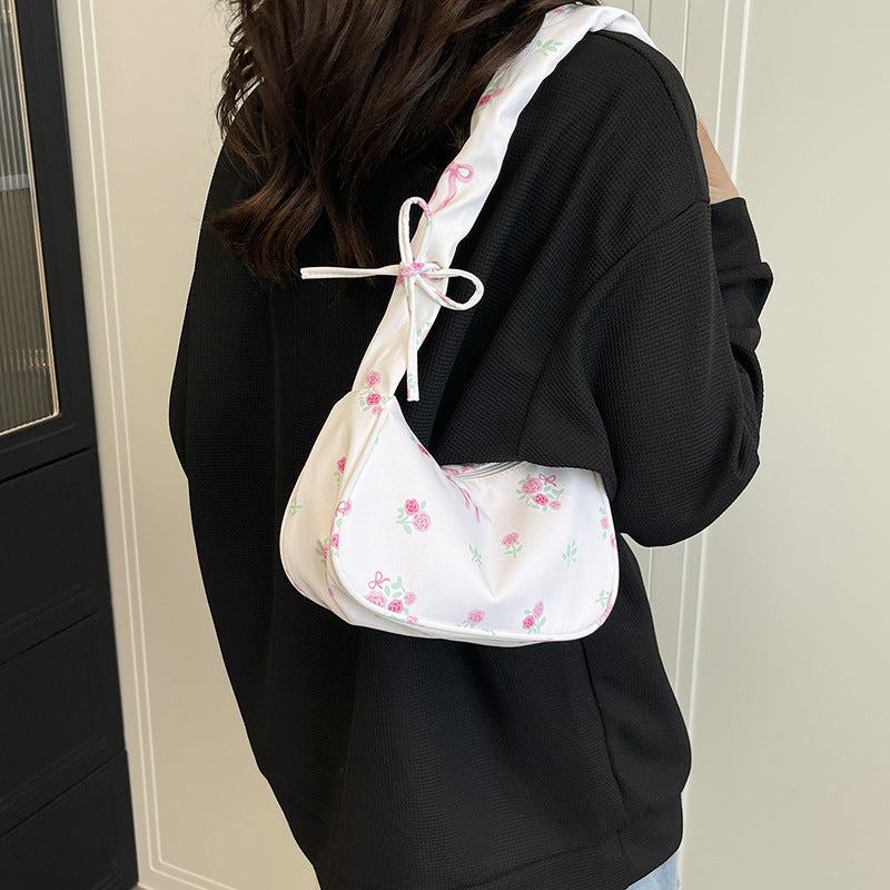 Floral Embroidered Handbag