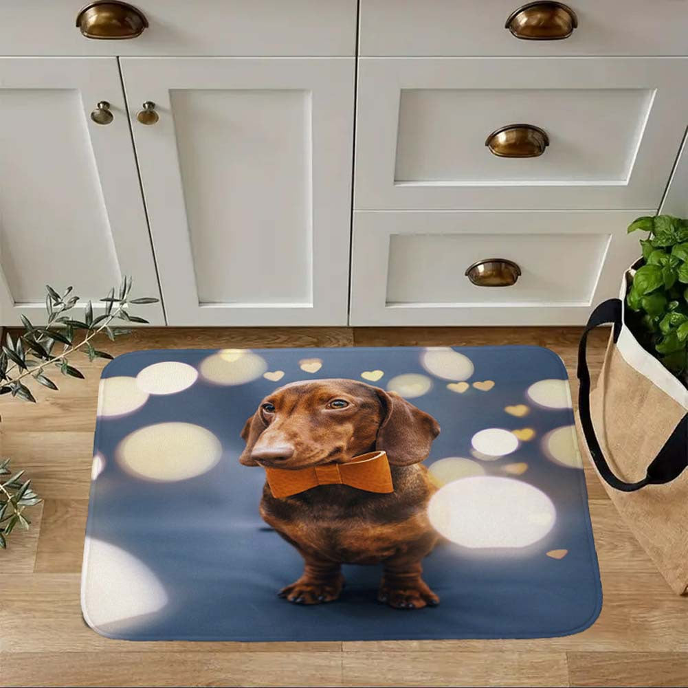 Cute Animal-Themed Kitchen Mat