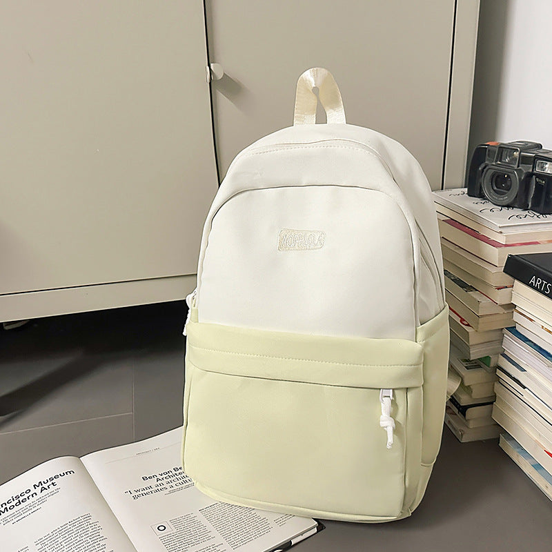 Versatile Casual Backpack with Cute Keychain Kalsten