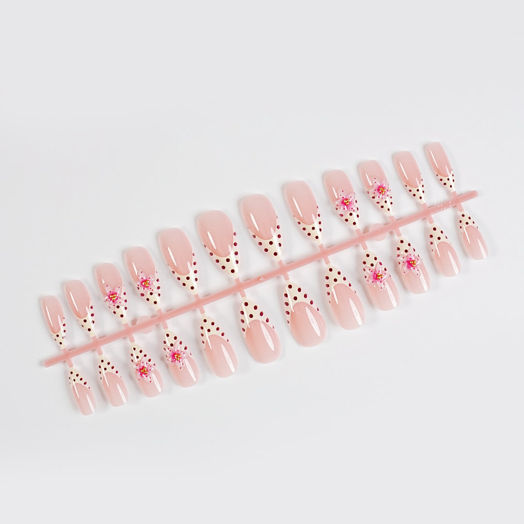 Premium Press-On Nail Art Set with Accessories