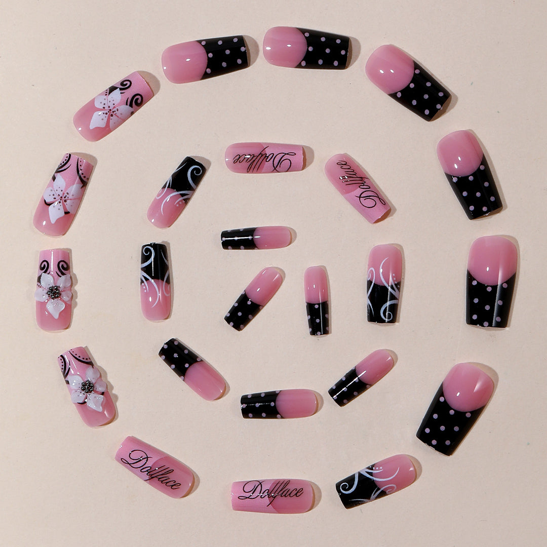 Decorative 3D Acrylic Nail Art Extensions Kalsten