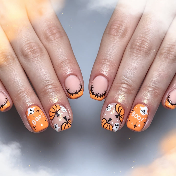 Fun Holiday-Themed Nail Art Kalsten