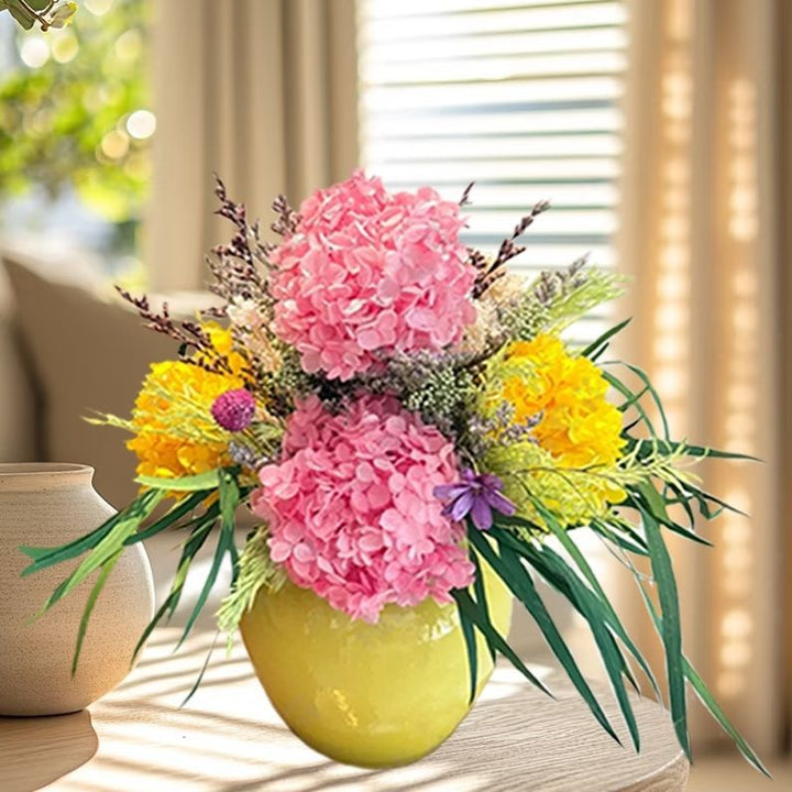Vibrant Faux Flower Arrangement
