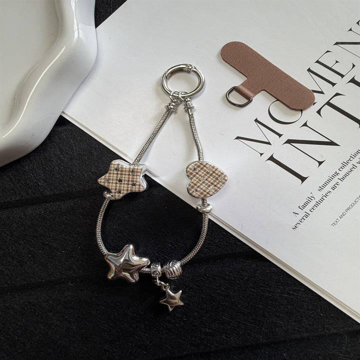 Unique Beaded Charm Keyring Kalsten