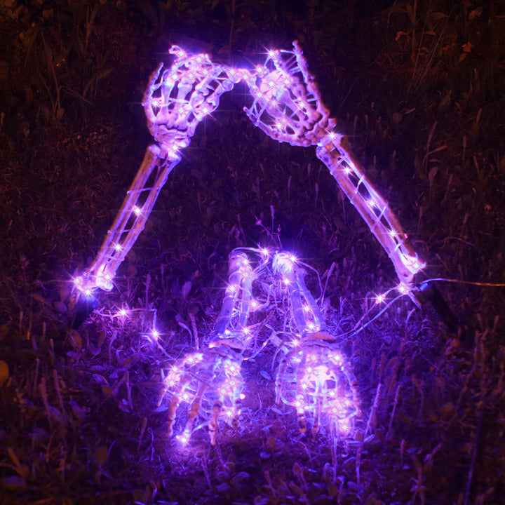Decorative Skeleton Hand String Lights Kalsten