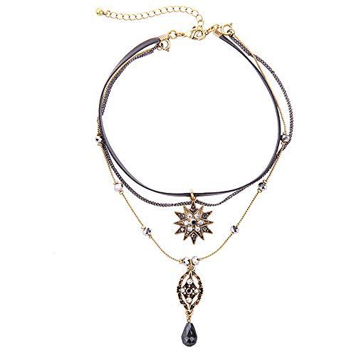 Bohemian Layered Necklace Kalsten