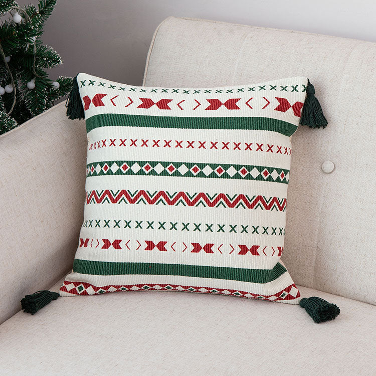 Christmas tree cuddle pillow