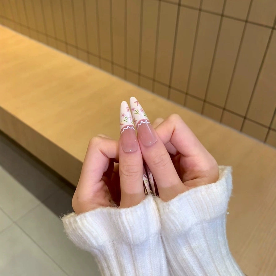 Artistic Themed Stiletto Nail Tips