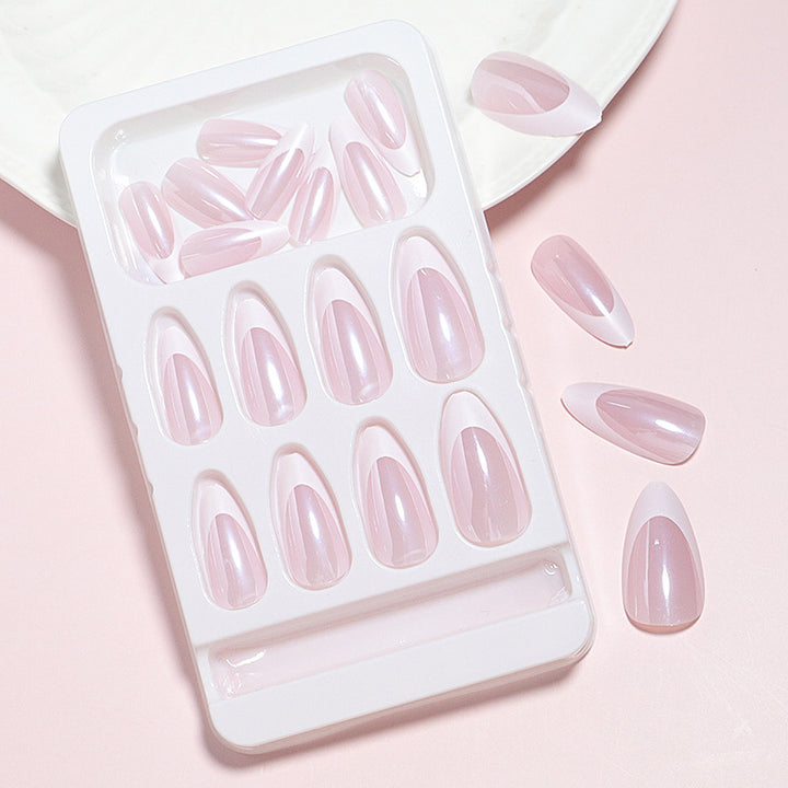 DIY Natural Glossy Press-On Nail Set Kalsten