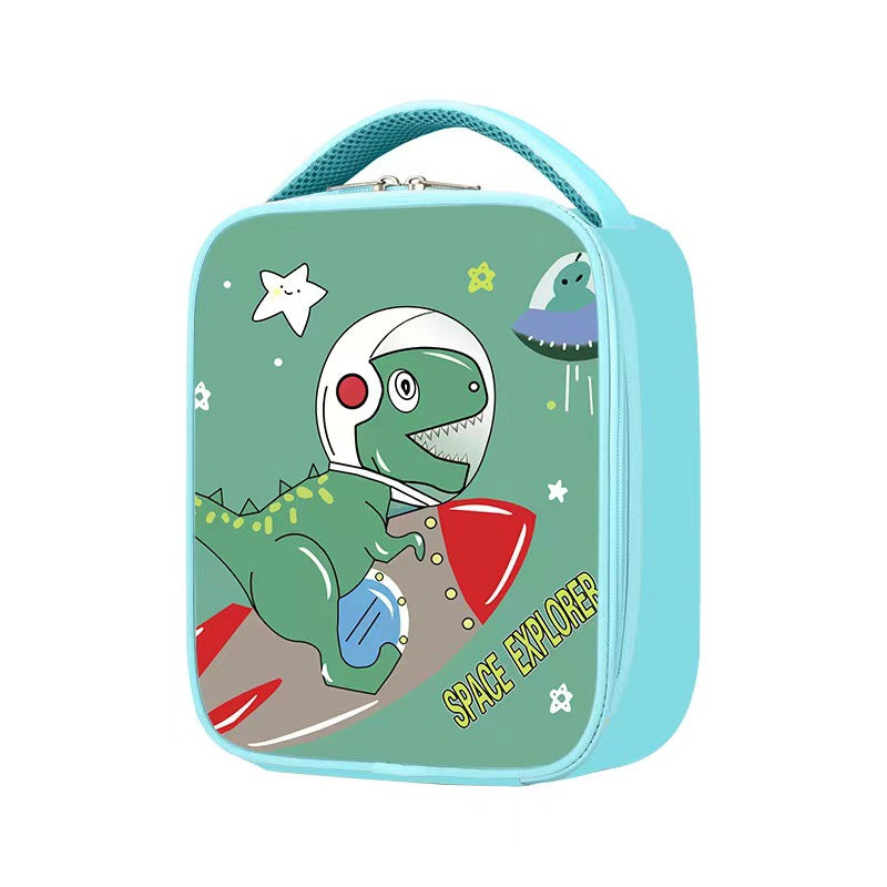 Fun Dinosaur-Themed Insulated Lunch Bag