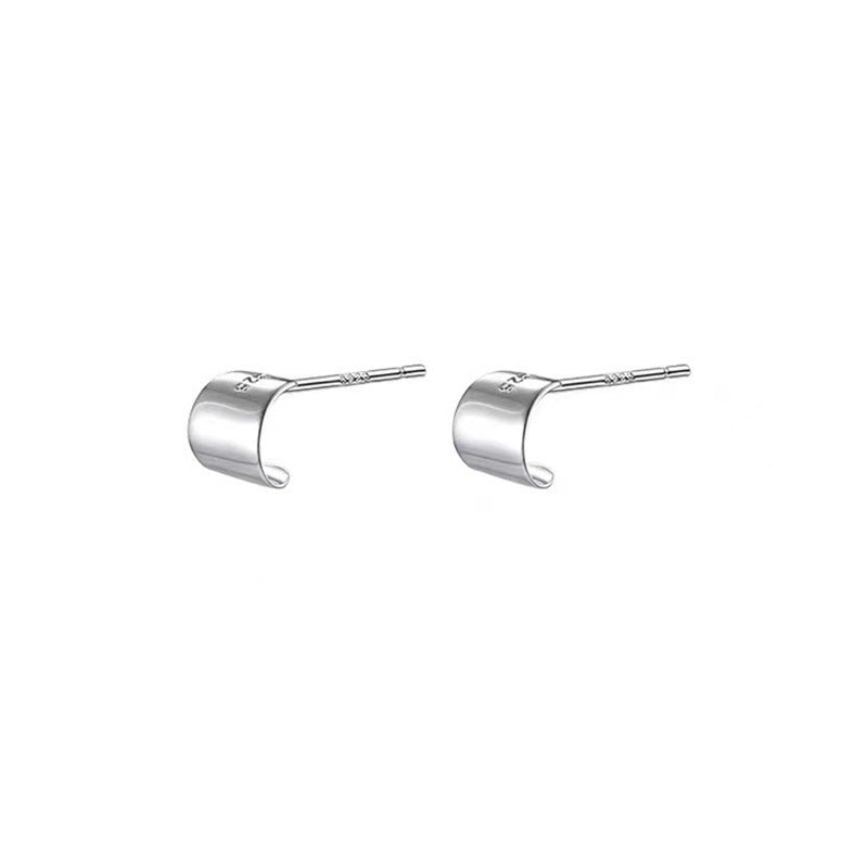 Delicate Silver Stud Earrings Kalsten