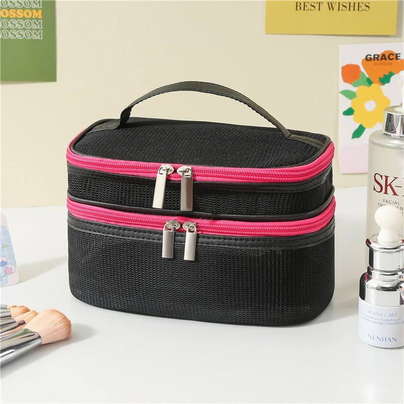 Dual Compartment Makeup Organizer Case Kalsten