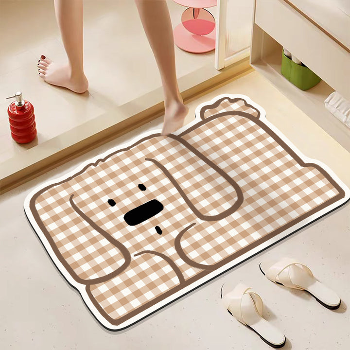 Fun Hamburger-Themed Bath Mat Kalsten
