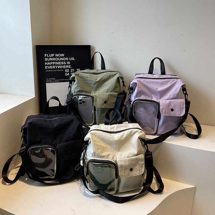 Multi-Pocket Utility Shoulder Bag Kalsten