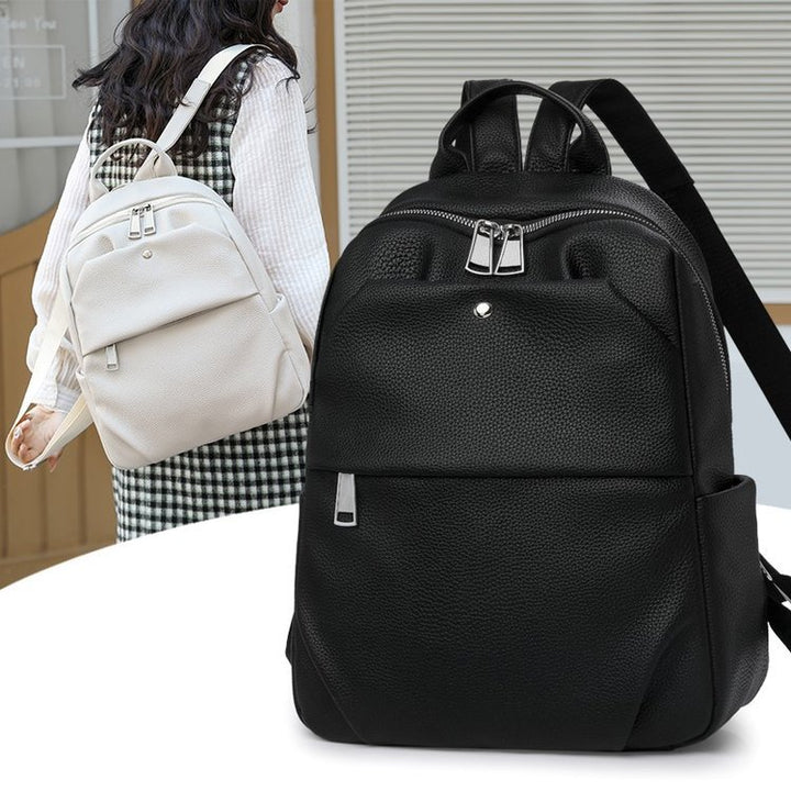 Premium Leather Laptop Backpack Kalsten