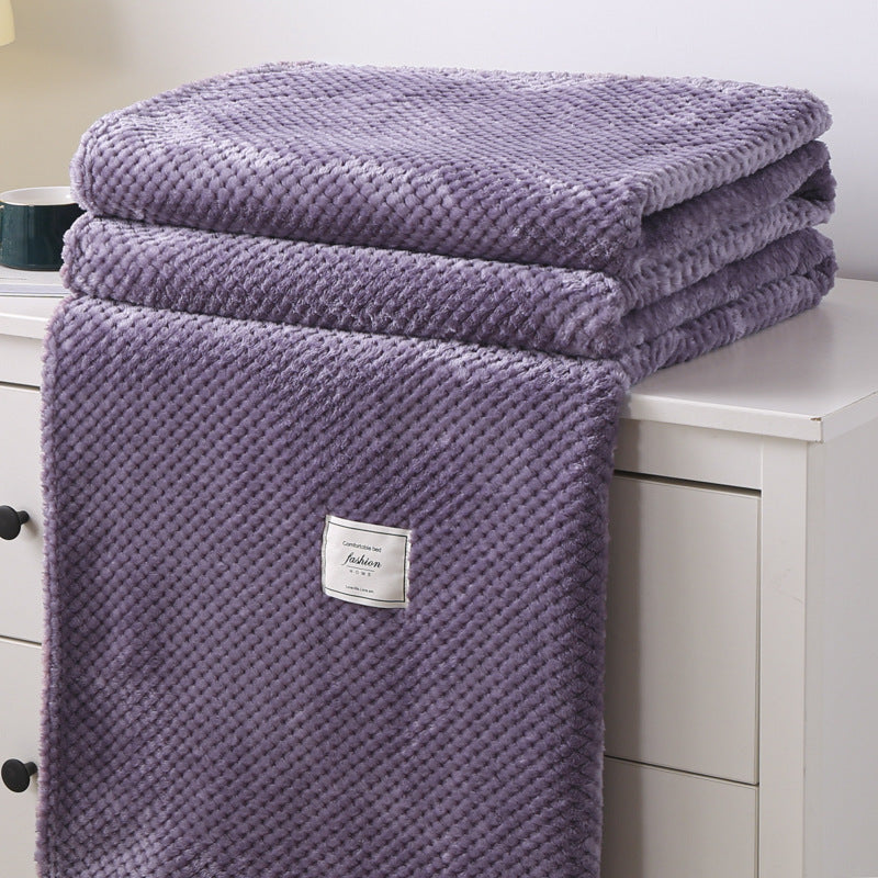 Textured Throw Blanket