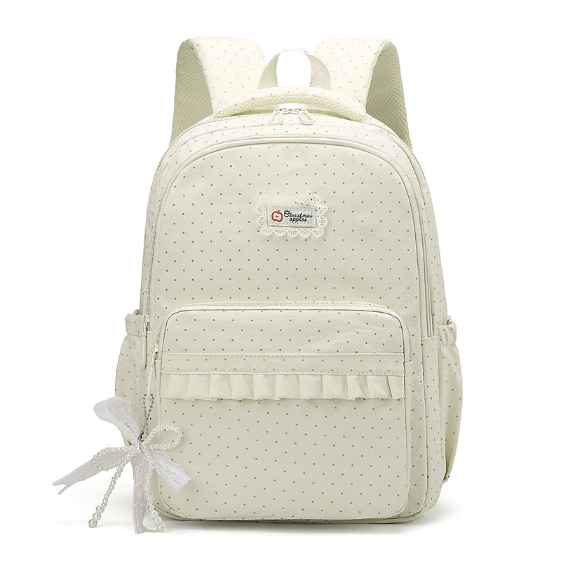 Decorative Polka Dot Backpack Kalsten