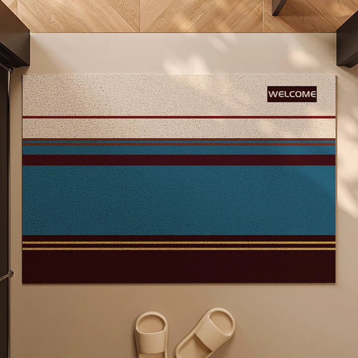 Welcome Message Indoor Doormat Kalsten